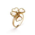 [Eternal Jewelry]SWEET CLOVER WHITE MOP RING
