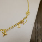[Eternal Jewelry]BLOOMING SUPPLE NECKLACE BRASS - Image 6