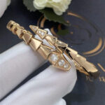 [Eternal Jewelry]SERPENTI BRACELET DIAMONDS PINK GOLD - Image 7