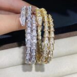 [Eternal Jewelry]SERPENTI BRACELET GOLD DIAMOND DOUBLE ROW - Image 6
