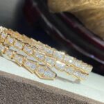 [Eternal Jewelry]SERPENTI BRACELET GOLD DIAMOND DOUBLE ROW - Image 3