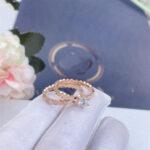 [Eternal Jewelry]BEE LOVE RING PINK GOLD 1 DIAMOND - Image 5
