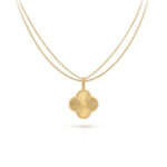 [Eternal Jewelry]CLOVER 25MM PEDANT NECKLACE GOLD - Image 2