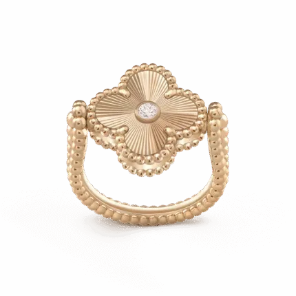 [Eternal Jewelry]CLOVER RIVERSIBLE ROSE GOLD RING