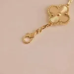 [Eternal Jewelry]CLOVER 5 FLOWERS LASER BRACELET - Image 8