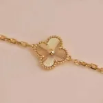 [Eternal Jewelry]CLOVER 5 FLOWERS LASER BRACELET - Image 7