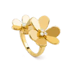[Eternal Jewelry]CLOVER COMOS GOLD DIAMOND RING - Image 2