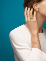[Eternal Jewelry]FRIVOLE GOLD FLOWER DIAMOND EARRINGS - Image 5