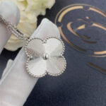 [Eternal Jewelry]CLOVER 25MM SILVER BIG CLOVER NECKLACE - Image 4