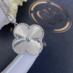 [Eternal Jewelry]CLOVER 25MM SILVER BIG CLOVER NECKLACE - Image 5