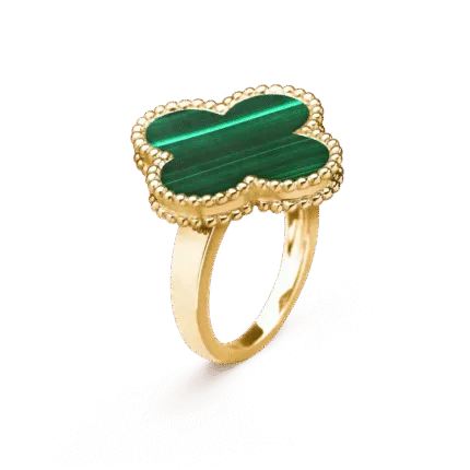[Eternal Jewelry]CLOVER MALACHITE RING