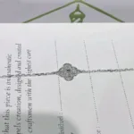 [Eternal Jewelry]CLOVER  SINGLE FLOWER BRACELET SILVER - Image 4