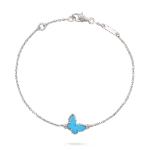 [Eternal Jewelry]BUTTERFLY TURQUOISE BUTTERFLY BRACELET SILVER