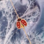 [Eternal Jewelry]LUCKY SPRING 1 MOTIF PINK GOLD BRACELET - Image 2
