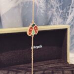 [Eternal Jewelry]LUCKY SPRING 1 MOTIF PINK GOLD BRACELET - Image 4