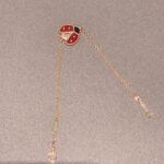 [Eternal Jewelry]LUCKY SPRING 1 MOTIF PINK GOLD BRACELET - Image 6
