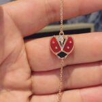 [Eternal Jewelry]LUCKY SPRING 1 MOTIF PINK GOLD BRACELET - Image 8