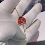 [Eternal Jewelry]LUCKY SPRING 1 MOTIF PINK GOLD BRACELET - Image 9