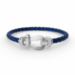 [Eternal Jewelry]FORCE LARGE HORSESHOE HALF DIAMOND BRACELET SILVER - Image 11