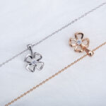 [Eternal Jewelry]FIOREVER NECKLACE DIAMOND CENTER - Image 9