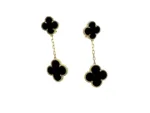 [Eternal Jewelry]CLOVER 2 MOTIFS  EARRINGS (MULTIPLE CHOICESC - Image 2