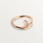 [Eternal Jewelry]JUSTE RING 2.65MM PINK GOLD DIAMOND - Image 2