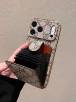 Gucc* Classic Monogram Phone Case - Card Slot Full Coverage | Timeless Luxury Collection - Image 6