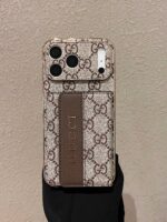 LuxuryGG 2-in-1 Monogram Phone Case with Crossbody Lanyard & Card Slot - Image 7