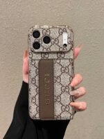 LuxuryGG 2-in-1 Monogram Phone Case with Crossbody Lanyard & Card Slot - Image 6