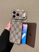 LuxuryGG 2-in-1 Monogram Phone Case with Crossbody Lanyard & Card Slot - Image 5