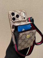 GG Classic Monogram Phone Case - Card Slot Full Coverage | Timeless Luxury Collection - Image 4