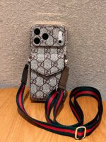 GG Classic Monogram Phone Case - Card Slot Full Coverage | Timeless Luxury Collection