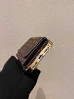 Classic LV Luxury Monogram Wallet Phone Case with Adjustable Crossbody Lanyard - Image 8