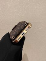 LV Classic Monogram Full Coverage Case - Top & Bottom Card Slots + Lanyard - Image 7