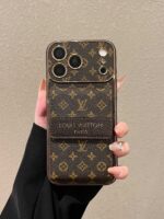 LV Luxury Monogram Wallet Phone Case with Adjustable Crossbody Lanyard - Image 6
