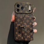 LV Classic Monogram Full Coverage Case–Top & Bottom Card Slots+Lanyard - Image 4